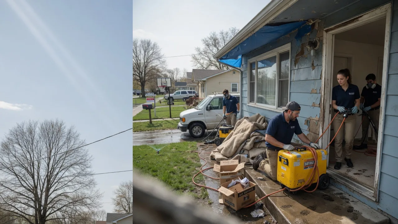 Basement Flood Cleanup in Madison, OH near me